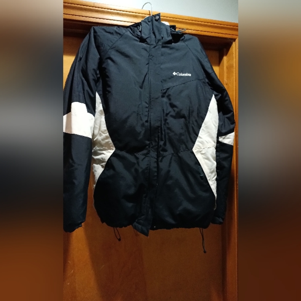Columbia winter coat with hood